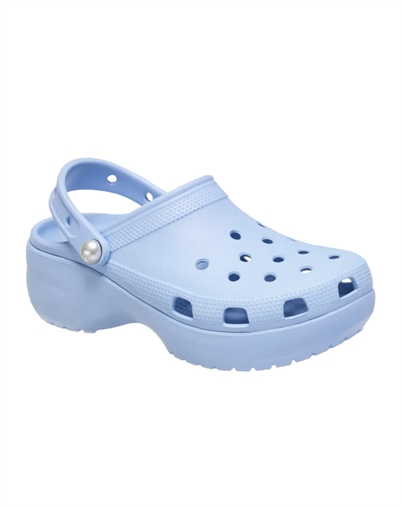 Classic Platform Pearl Clog - Crocs